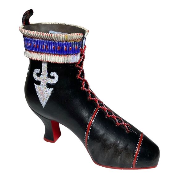 Willow Hall Center Stage Original Moulin Rouge  Collection Boot Shoe Miniature - Picture 1 of 11